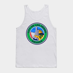 Las Vegas Flag Seal Tank Top